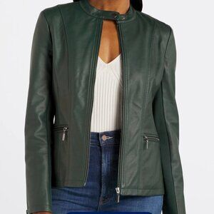 Ebele Faux Leather Jacket - new condition